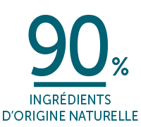 90% origine naturelle