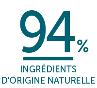 94% origine naturelle