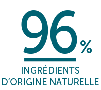 96% origine naturelle
