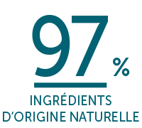 97% origine naturelle