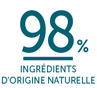 98% origine naturelle